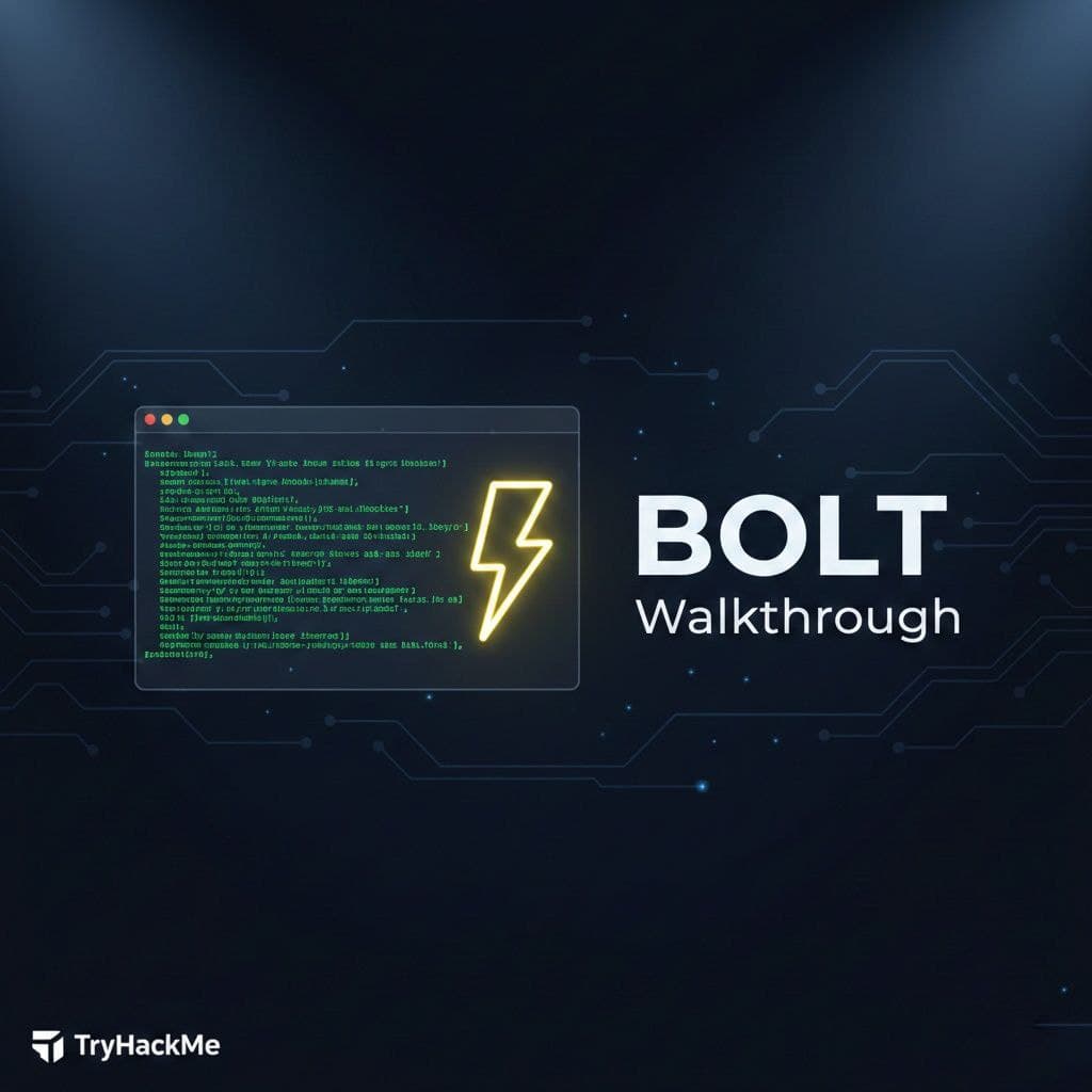 TryHackMe Bolt CTF Walkthrough: Step-by-Step Guide